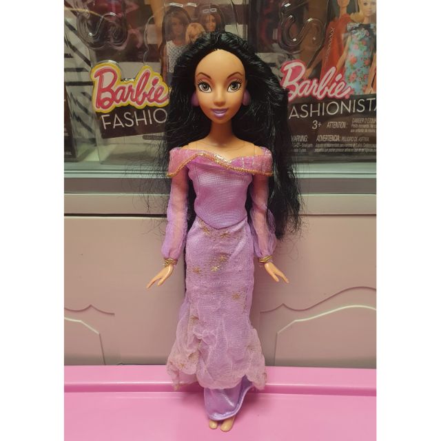 Featured image of post Mattel Disney Princess Jasmine Doll This sparkly doll gives young disney princess fans 3 a new way to play with a favorite princess