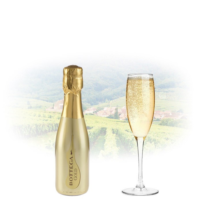 Bottega Gold Prosecco Miniature 200ml Italian Sparkling Wine