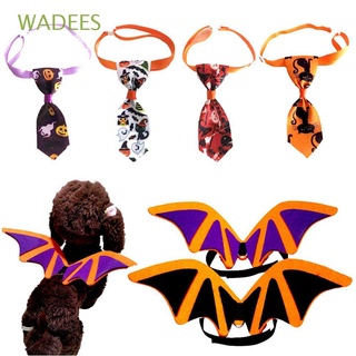 WADEES Adorable Pet Tie Pet Gift Dog Costumes Bat Wings Halloween Decoration Cat Halloween Costume Puppy Funny Party Supplies Cosplay Dog Dress Up