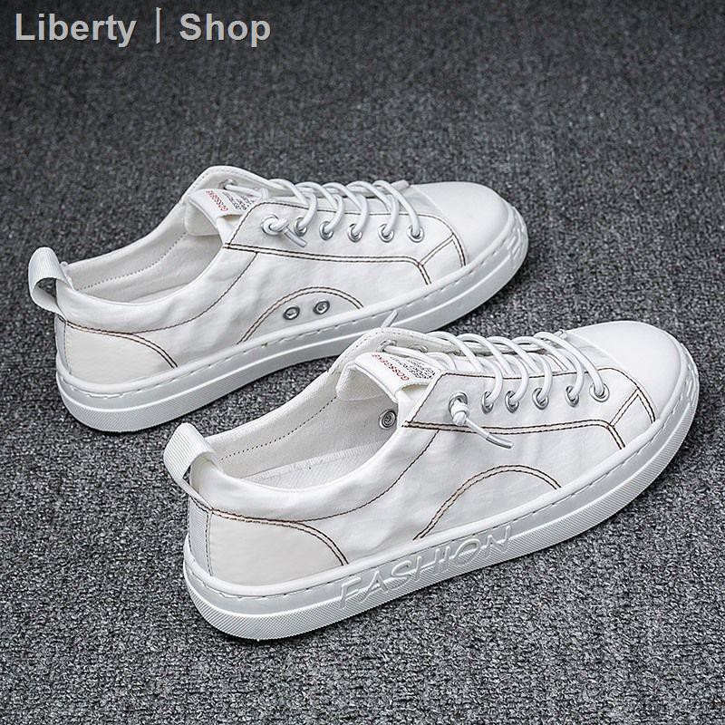 liberty white canvas shoes
