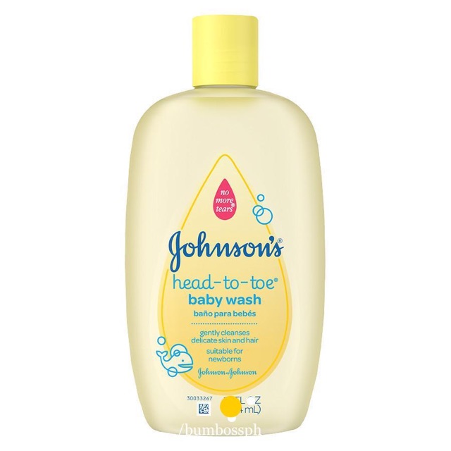johnson's baby head to toe wash