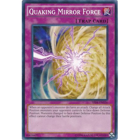 sr4 yugioh quaking mirror force df konami anime dinosaur cores trap card 15  cores tyranno ultimate | Shopee Philippines