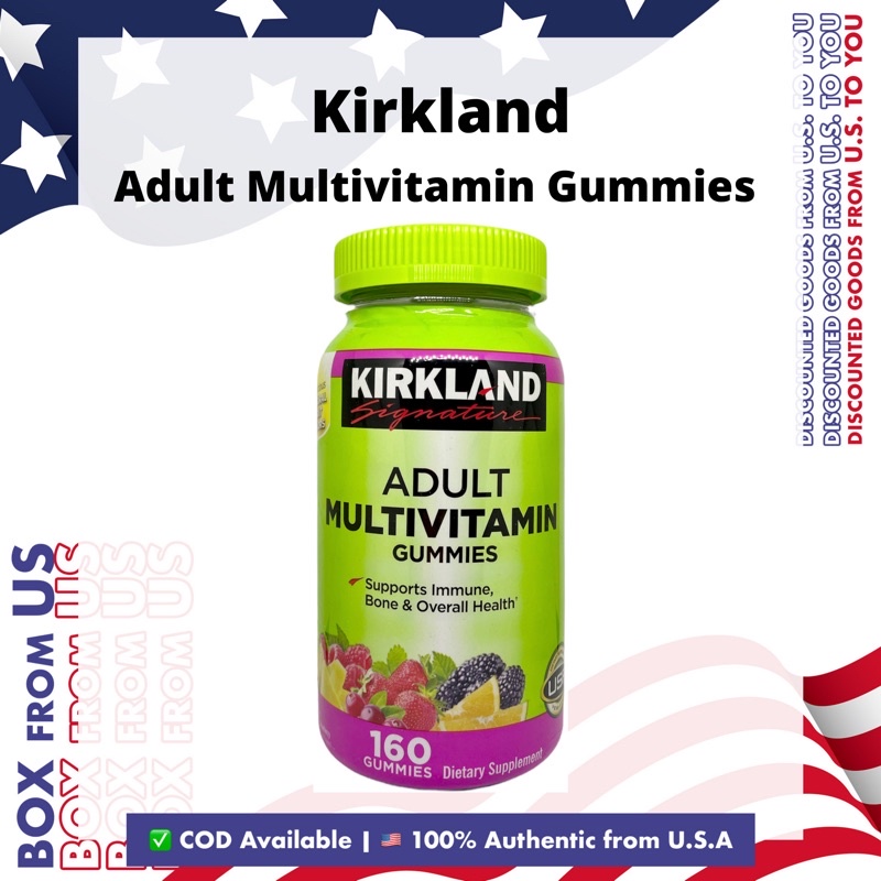 Kirkland Signature Adult Multivitamin Gummies 160 Gummies Shopee
