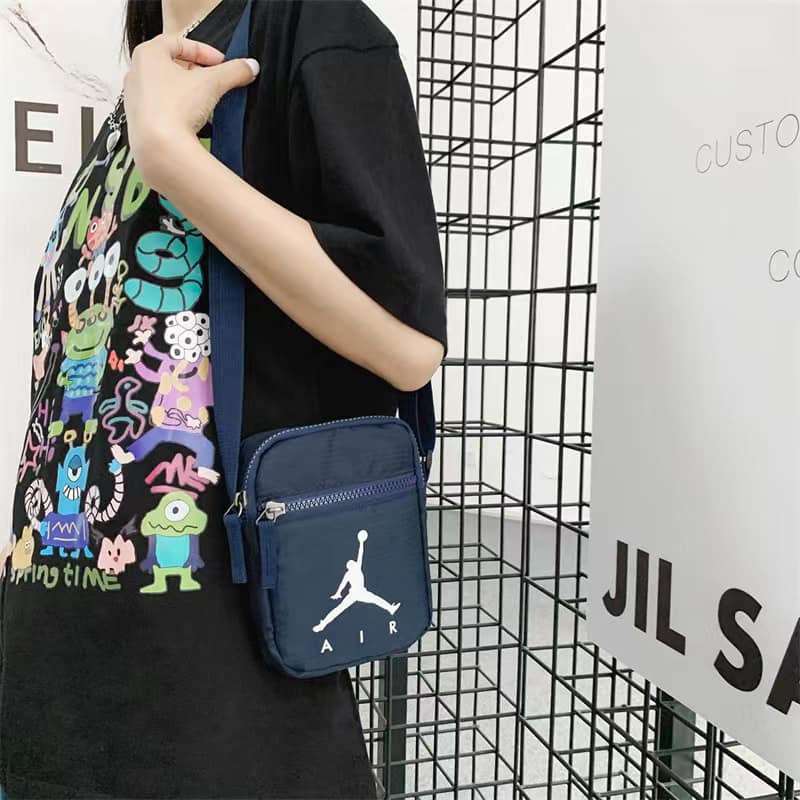 Jordan Sling Bag "Navy Blue" (OEM PREMIUM Quality) Shopee Philippines
