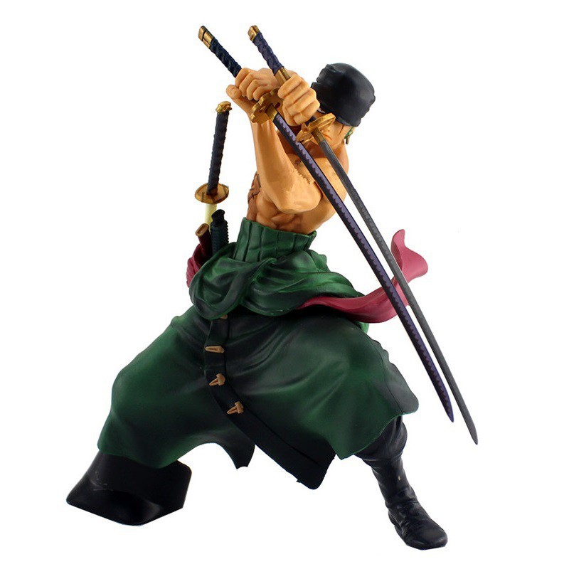 Ready Stock Banpresto One Piece Scultures Battle Version Roronoa Zoro Statue Figure Shopee Philippines