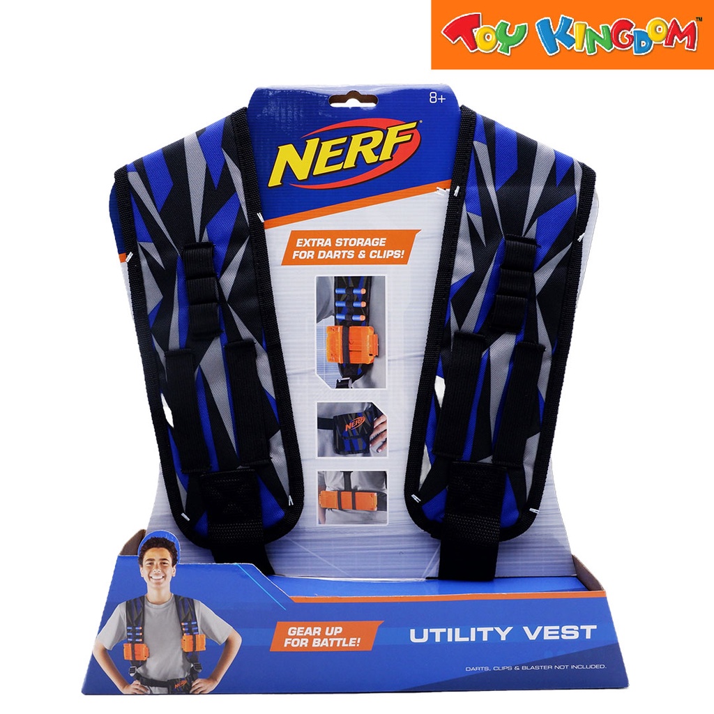 NERF Vest Gun Tactical Kids Jacket GFU for Boys Utility Ammo NURF n Accessories 
