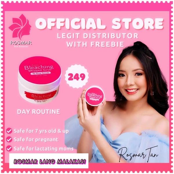 ROSMAR BLEACHING WHIPPED SCRUB (ROSMAR BRAND) Shopee Philippines