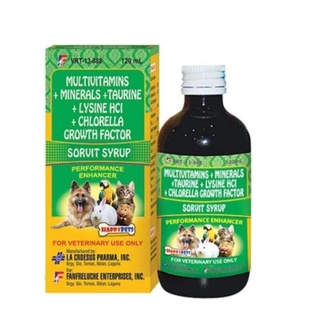 Sorvit Syrup Performace Enhancer  60ml - 120ml