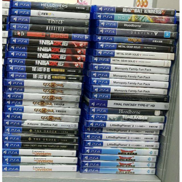 second hand ps4 games