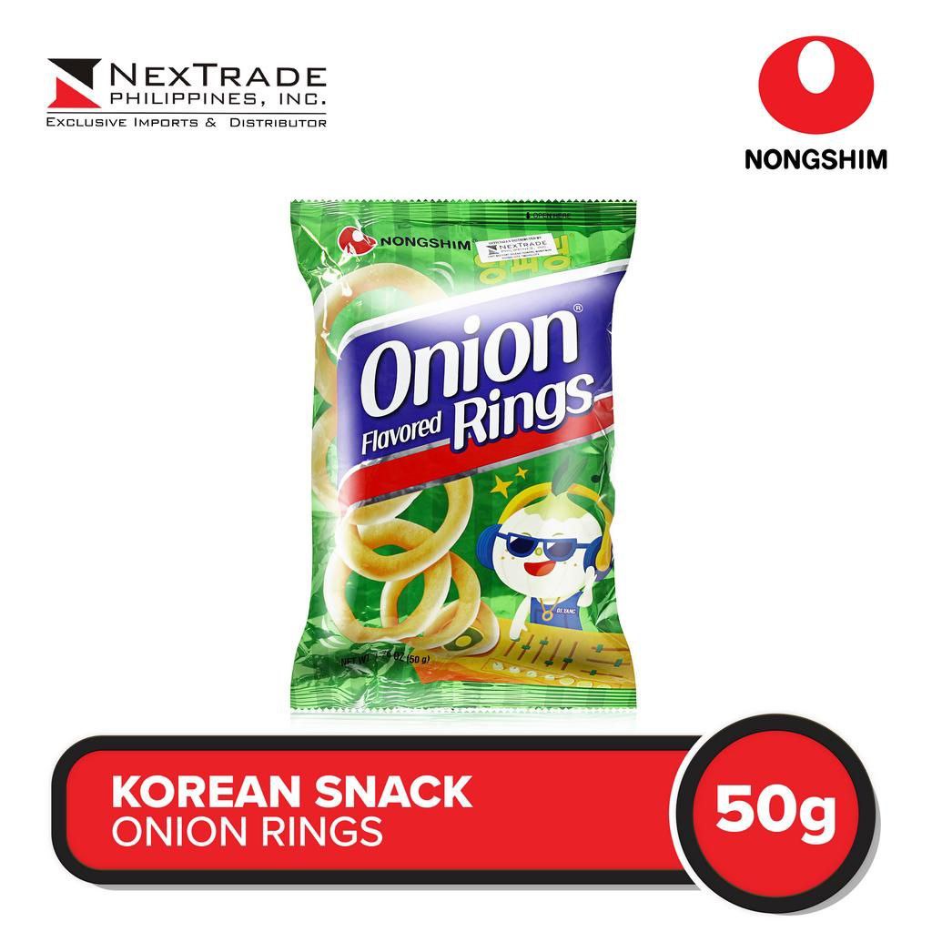 Korean NongShim Onion Rings Original 50g Shopee Philippines