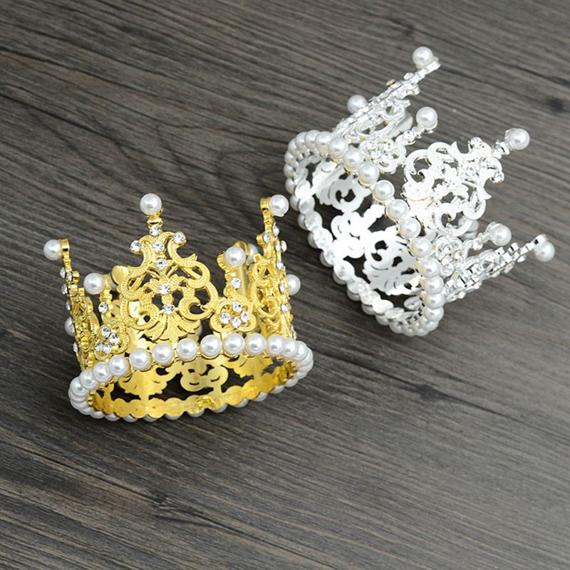 king Shiny Rhinestone Crown Newborn Photography Props Baby Party ...