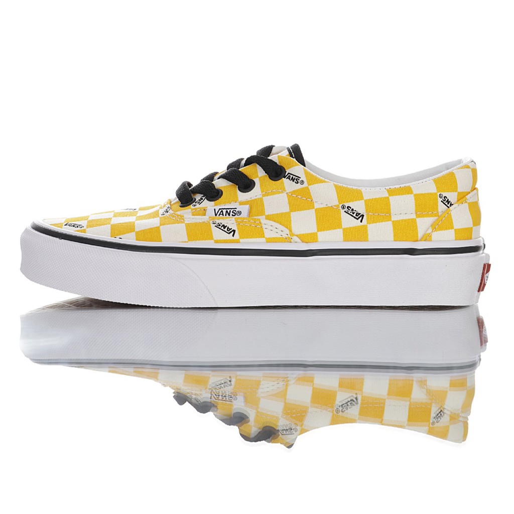 vans era black white original