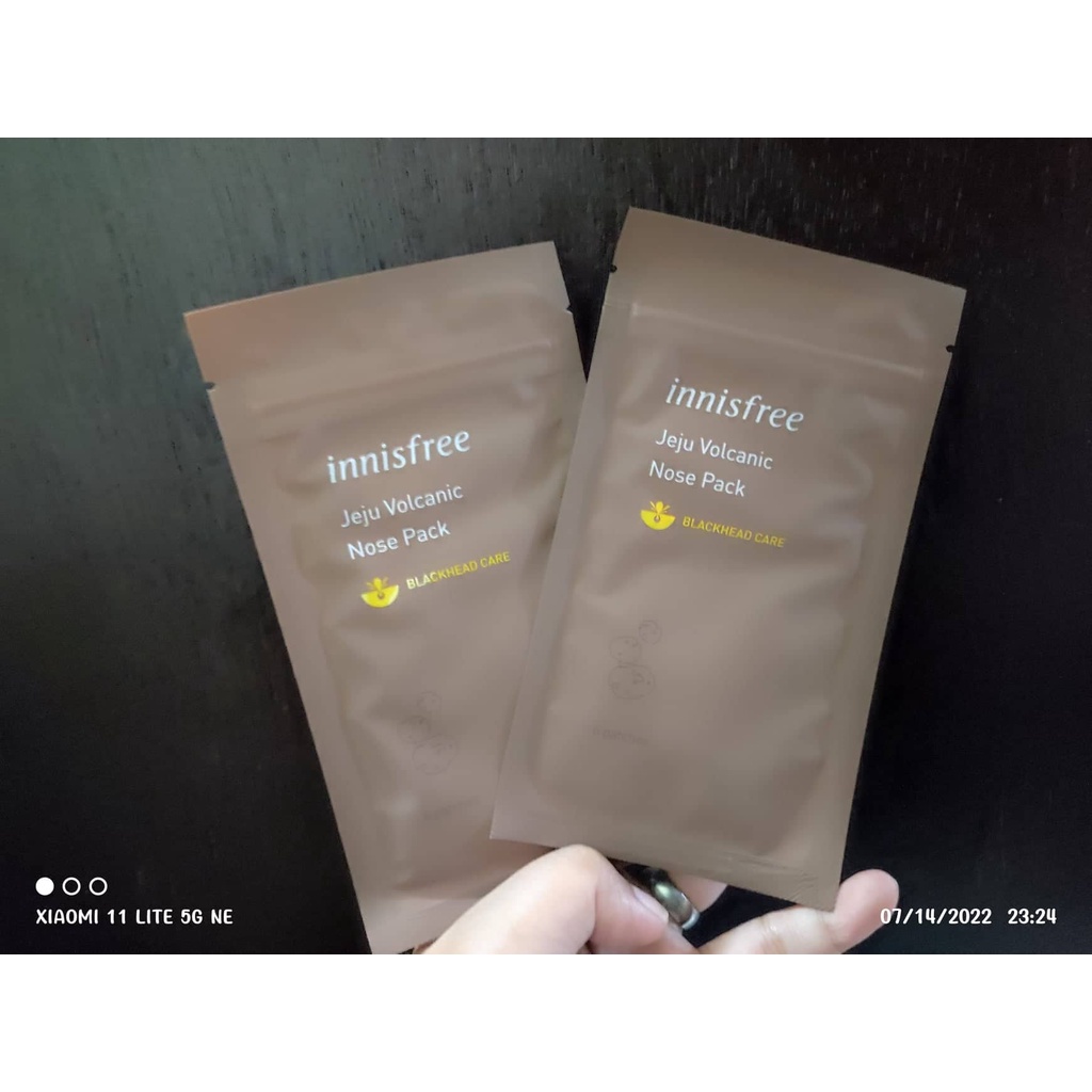 Innisfree Jeju Volcanic Nose Pack 1 Strip Shopee Philippines