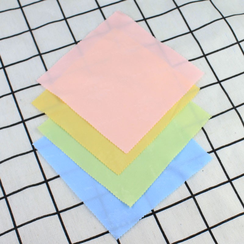 Colorful Fibre Glasses Lens Cloths Eyeglasses Cleaning Cloth Spectacle