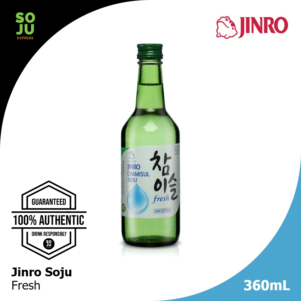 Jinro Soju - Fresh 360ml | Shopee Philippines