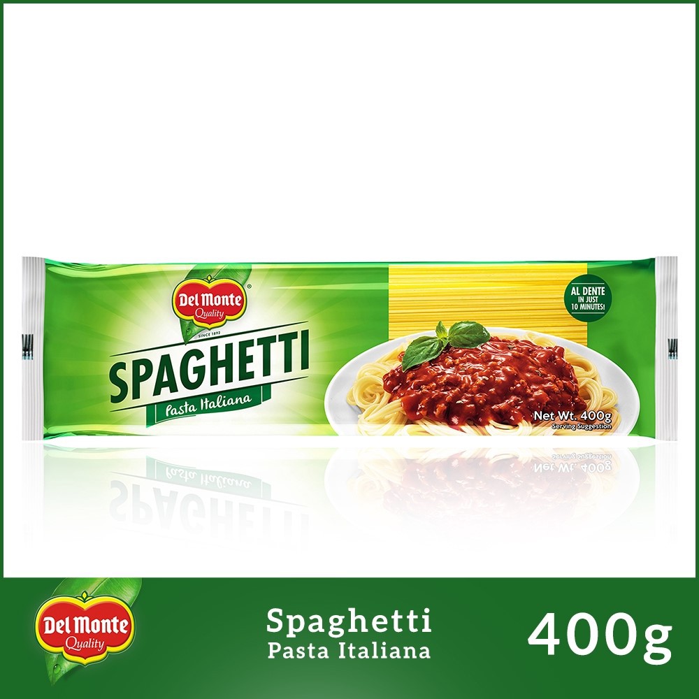 Del Monte Spaghetti Pasta Italiana 400g Shopee Philippines
