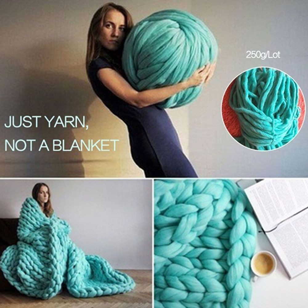 Chunky Wool Yarn Soft Bulky Arm 