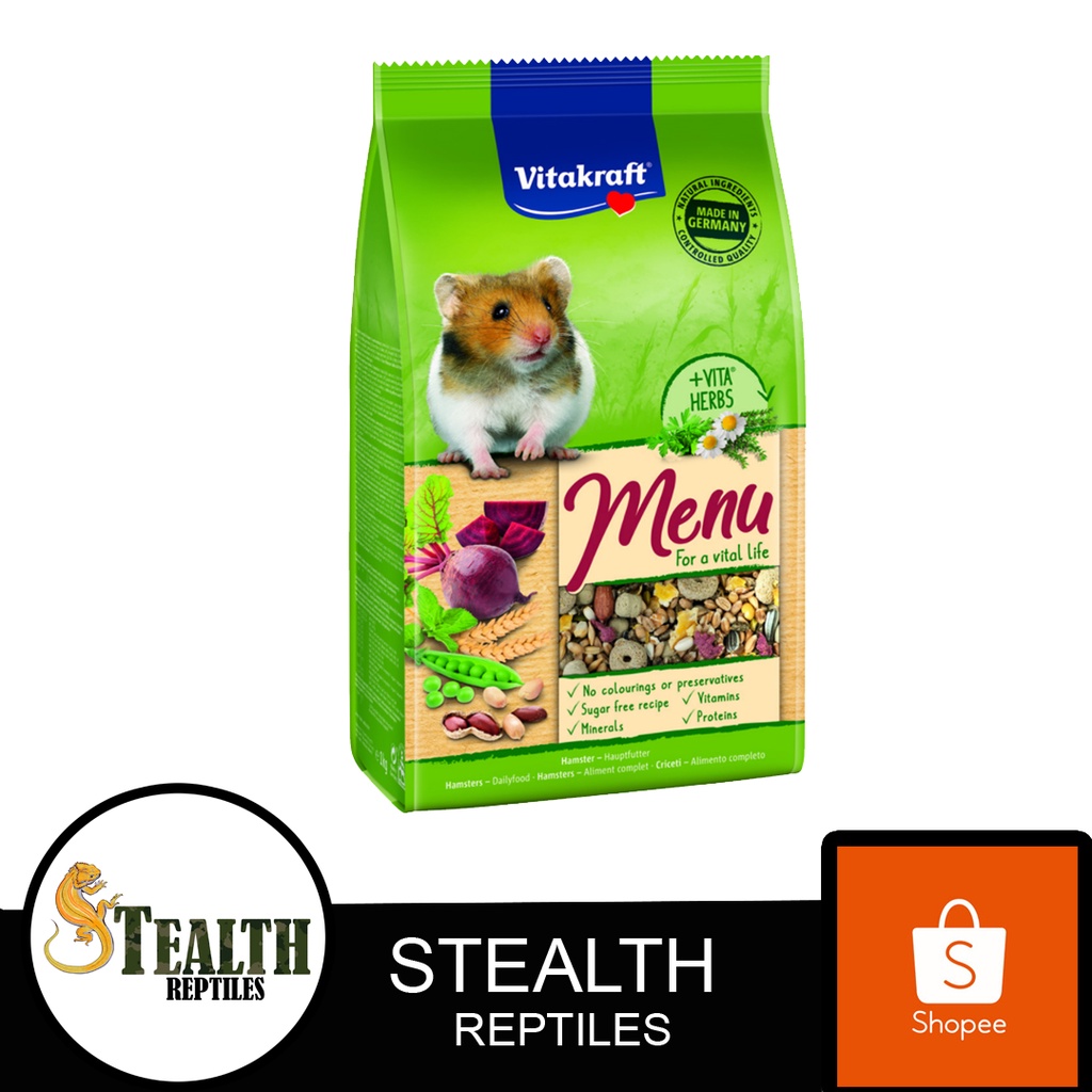 Vitakraft Menu Hamster 500g 1kg | Shopee Philippines