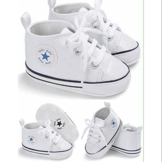 حشد size 3 converse baby shoes 