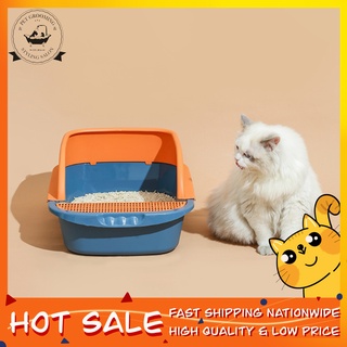 [Pet Supplies Self Cleaning Product Easy Installing Cat Litter Box Durable Waterproof Cat Litter Box #1