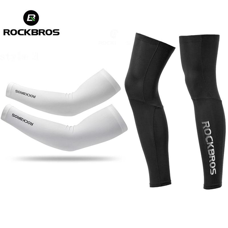 NEW ROCKBROS Suncreen Camping Cycling Arm Sleeve Man Basketball Arm Warmer UV Sleeves