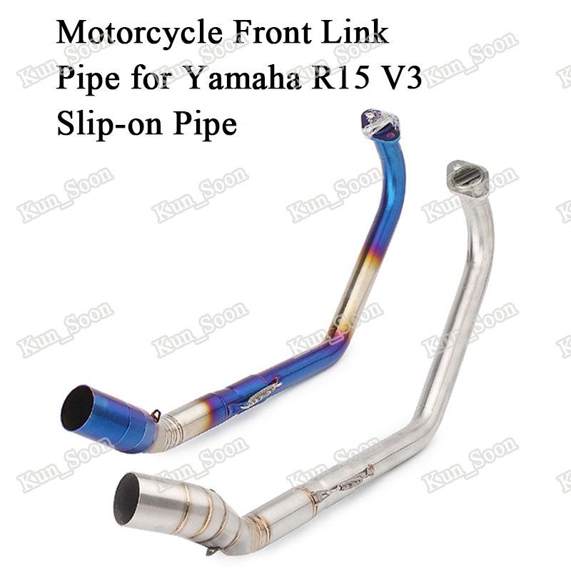 YZFR15V3 MT15 Exhaust Pipe Motorcycle Exhaust Pipe Slipon Front Link
