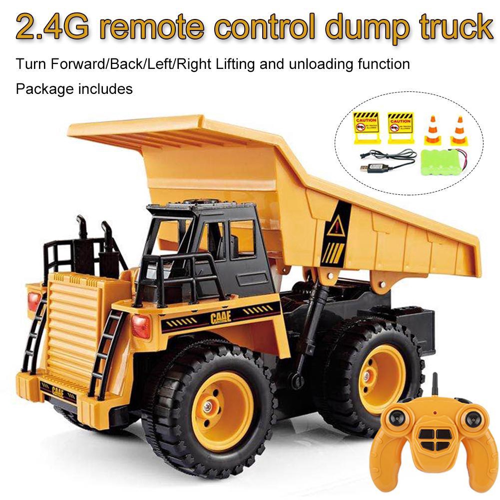 rc 4 wheel drive dump truck