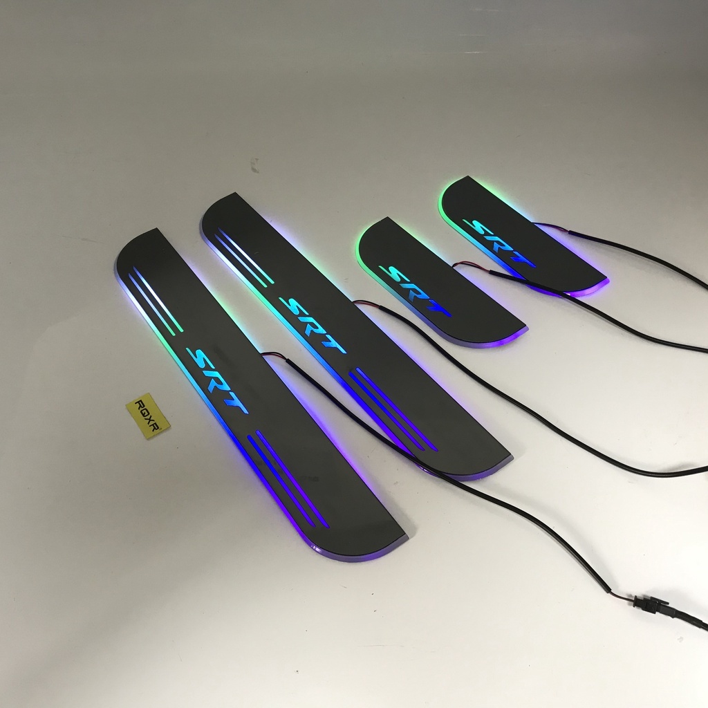 Rqxr Led Moving Door Scuff for Jeep Grand Cherokee Srt Dynamic Door