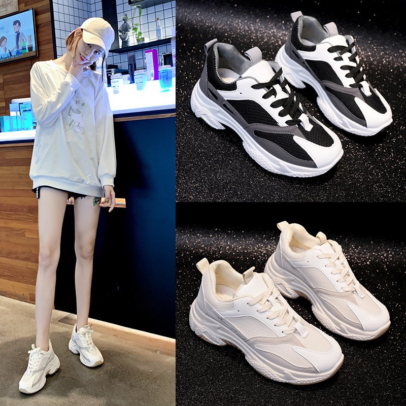 korean wedge sneakers