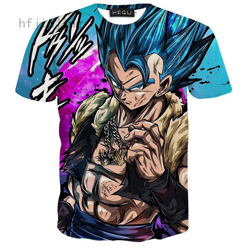 21hfjinjing Colorful Dragon Ball T Shirt Super Broly Goku Vegeta Men 3d Printed T Shirtmen T Shirt Short Sleeve Shopee Philippines