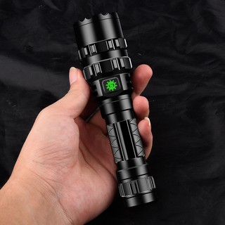 100000Lumens L2 Tactical LED Flashlight Rechargeable Scout light Torch light 18650 #9