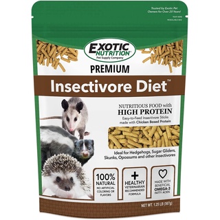 Exotic Nutrition Premium Insectivore Diet (567g.) EXP: 07/23 Insectivorous Pellet Food 1.25LB. #2