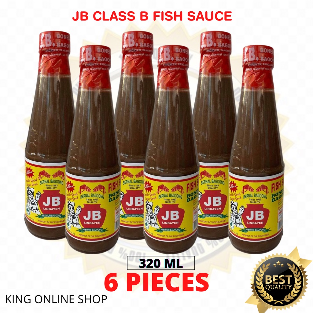 JB Boneless Bagoong Pure ISDA 320ML from Lingayen Pangasinan ( 6