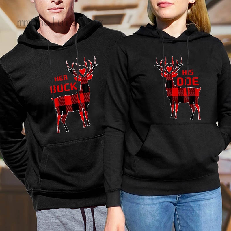 buck and doe hoodies