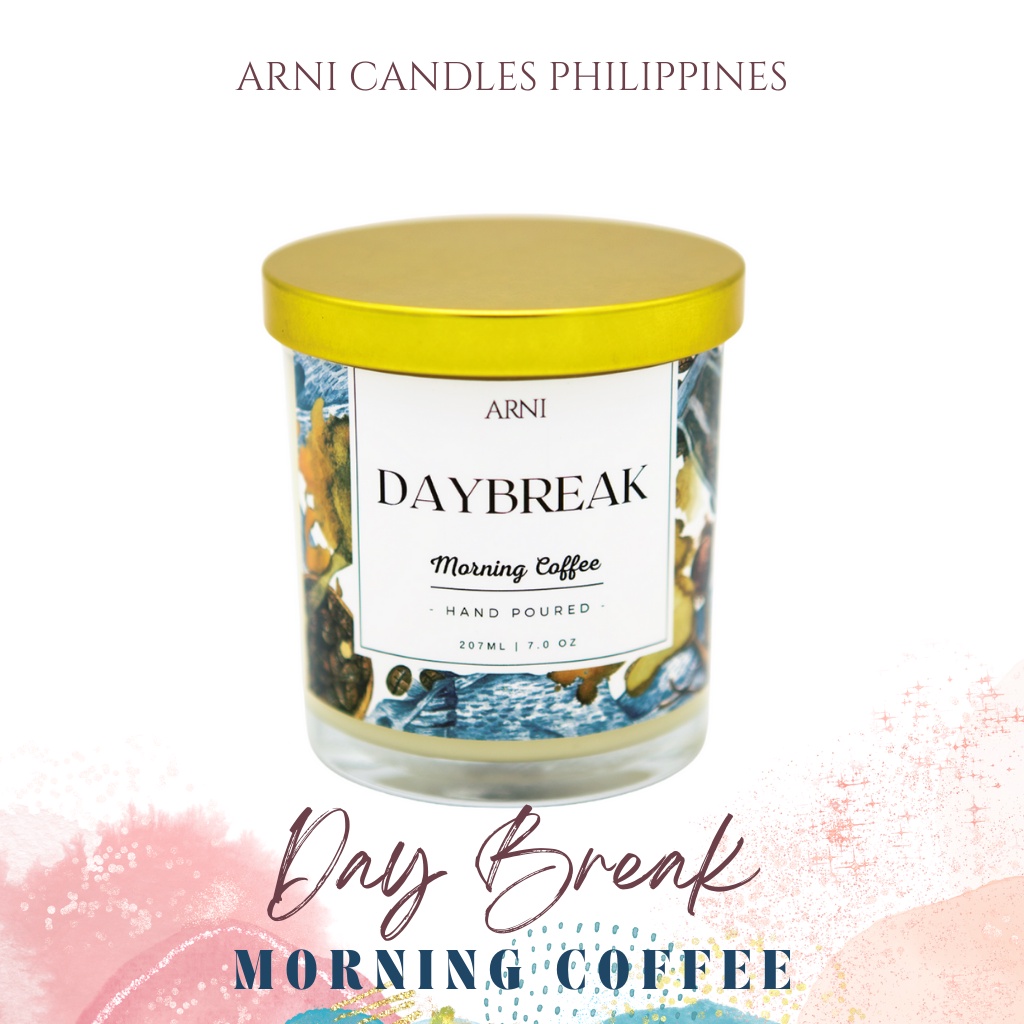 Fresh Coffee Scent | 207ml | Scented Soy Candle | Day Break | Luxury | Arni Candles Philippines #7