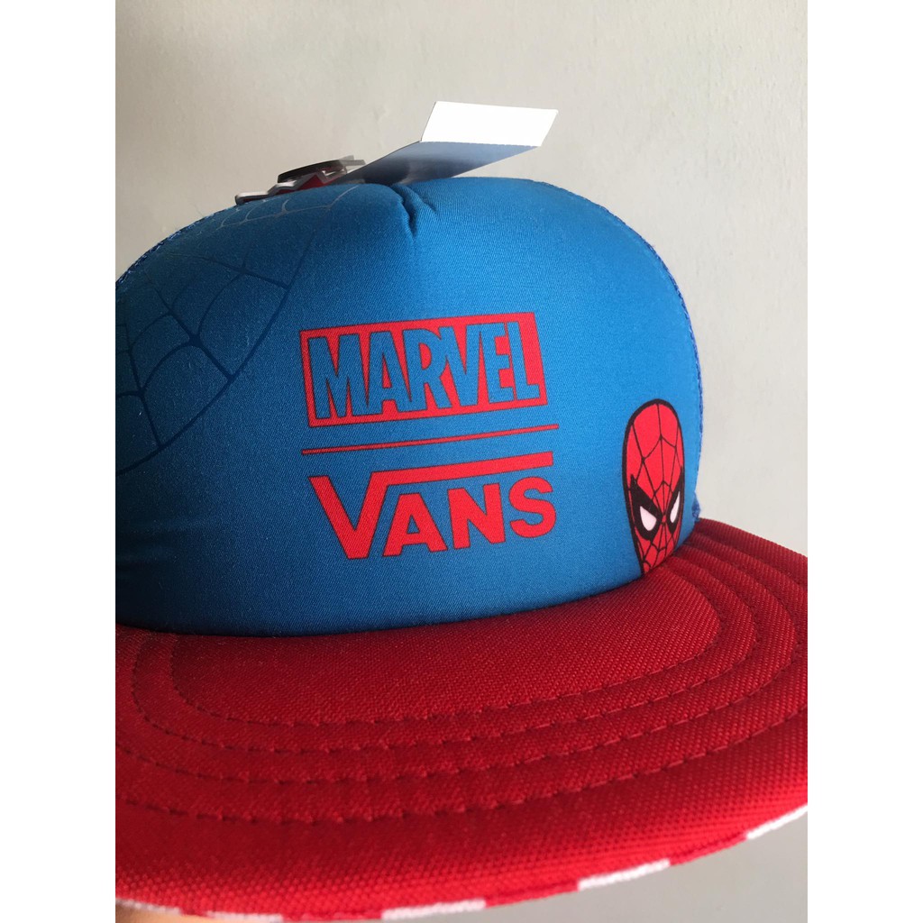 vans spiderman hat
