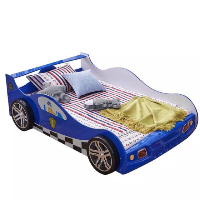 kids race car bed