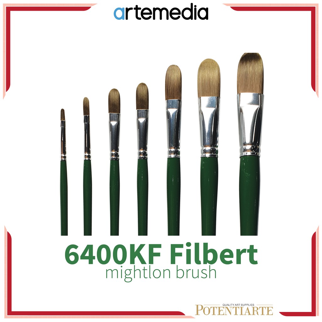 Artemedia Painting Brush 6400KF Filbert Mightlon Brush Shopee Philippines