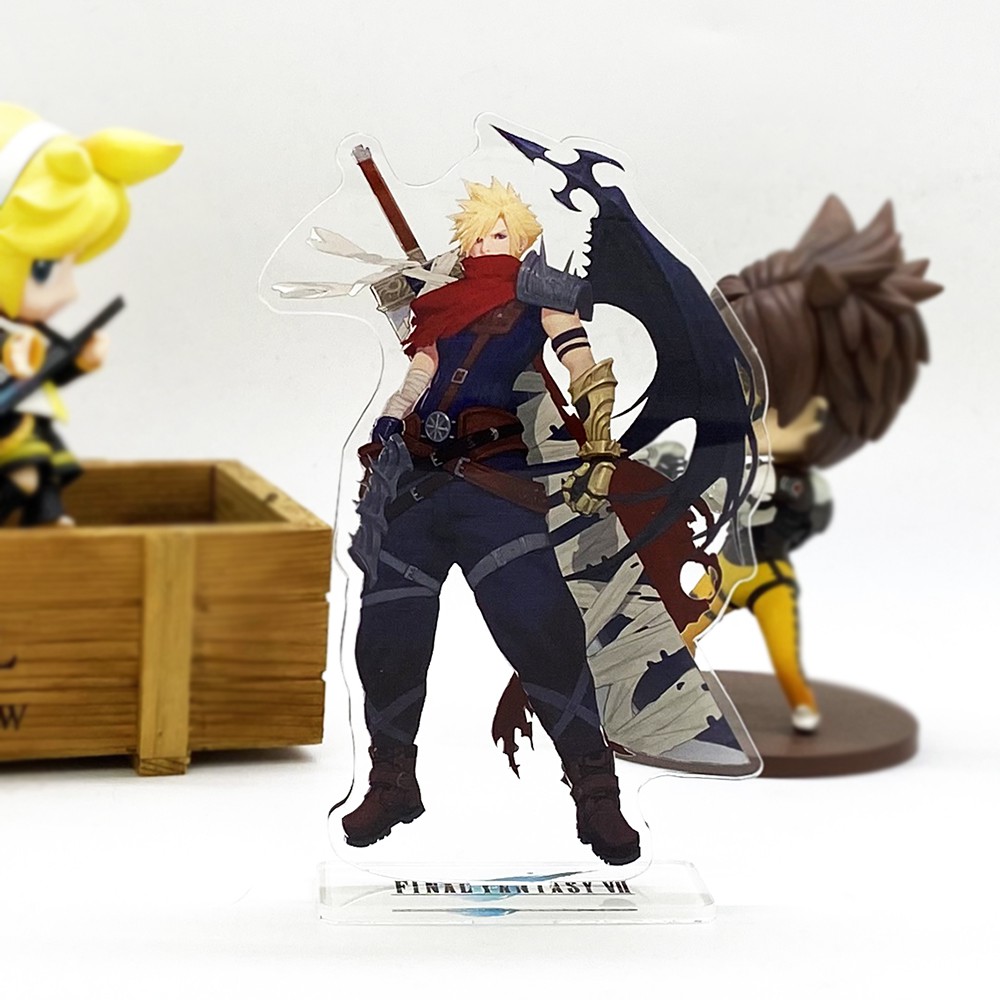 Japanese Anime Final Fantasy Ix Ff9 9 Group Zidane Garnet Vivi Acrylic Stand Figure Model Toy Collectibles Explast Mu