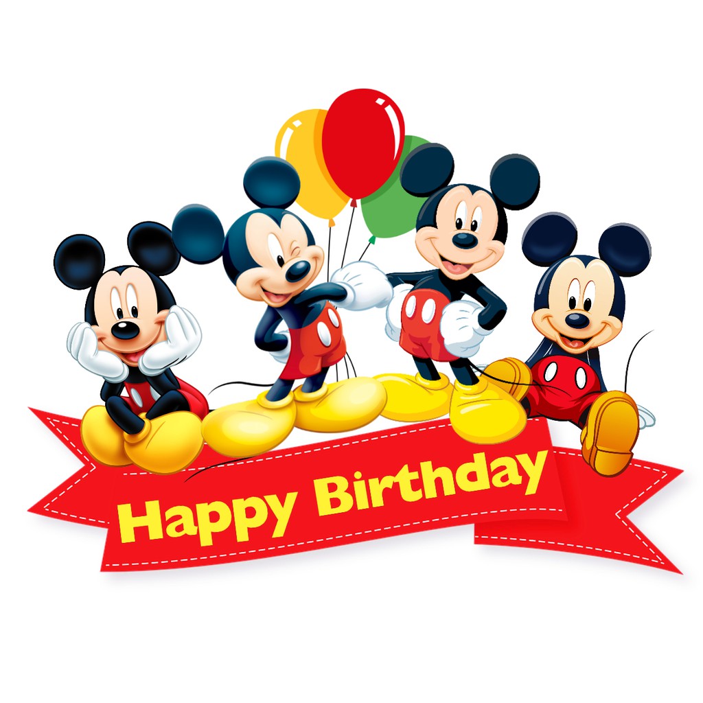 mickey mouse birthday cake topper | Shopee Philippines