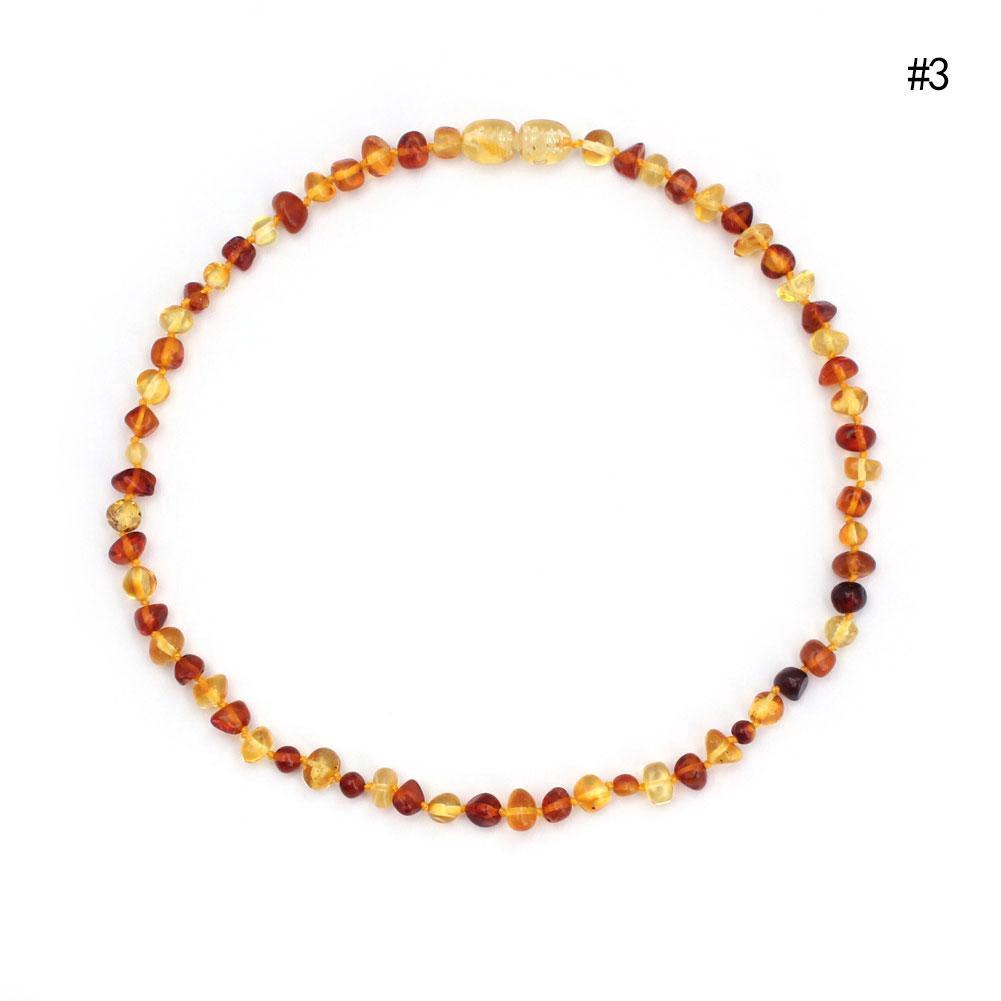 real baltic amber teething necklace