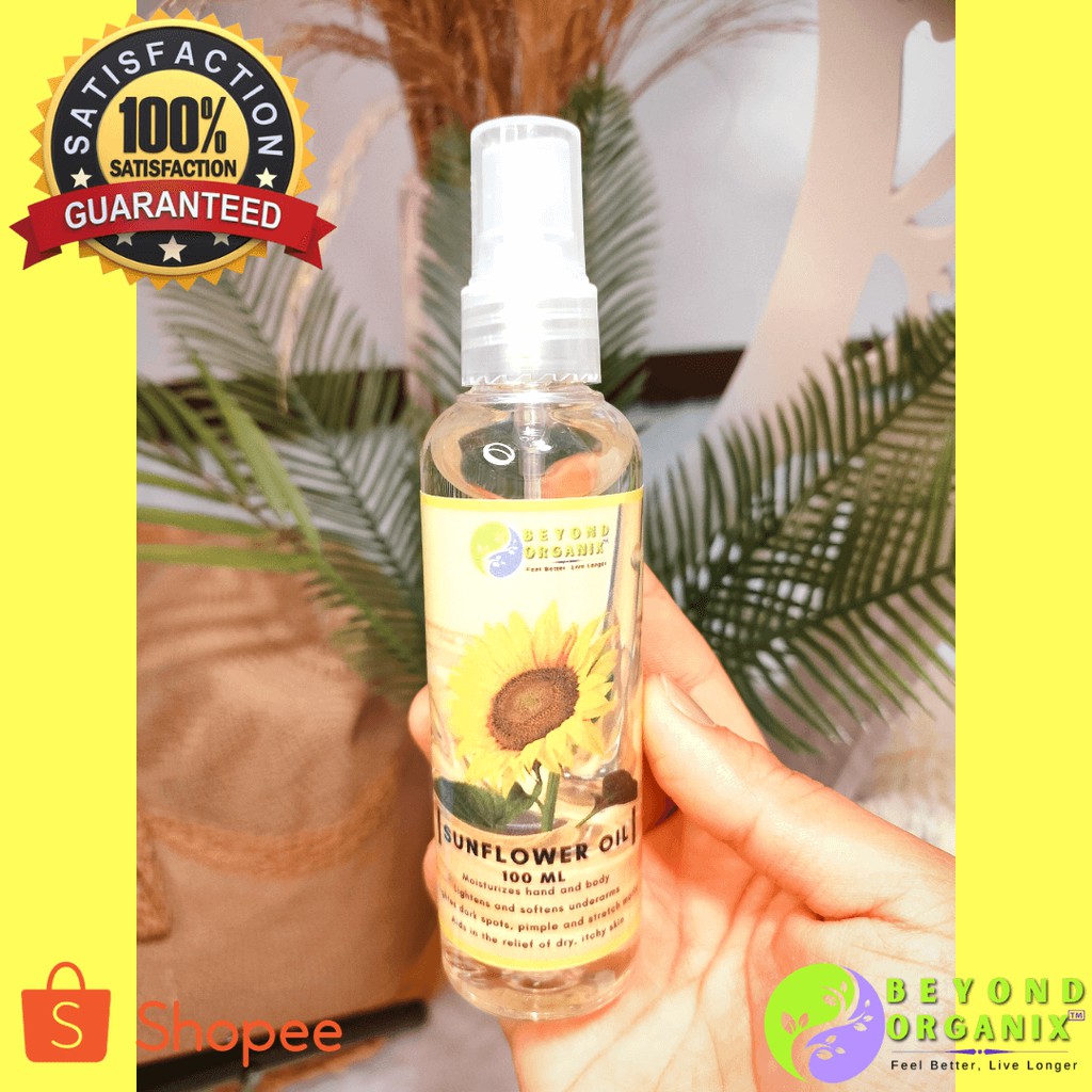 Original Organic Sunflower Oil For Moisturizer And Cosmetic Use (Pure