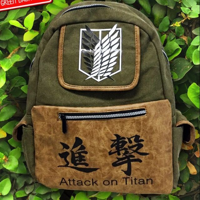 attack on titan bag comic alley