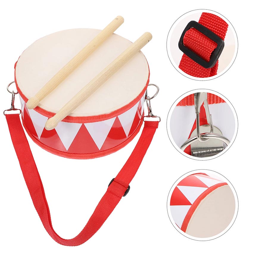 6/8inch Small Drum Musical Instrument Kit For Children Beat Practice Performance Instrument