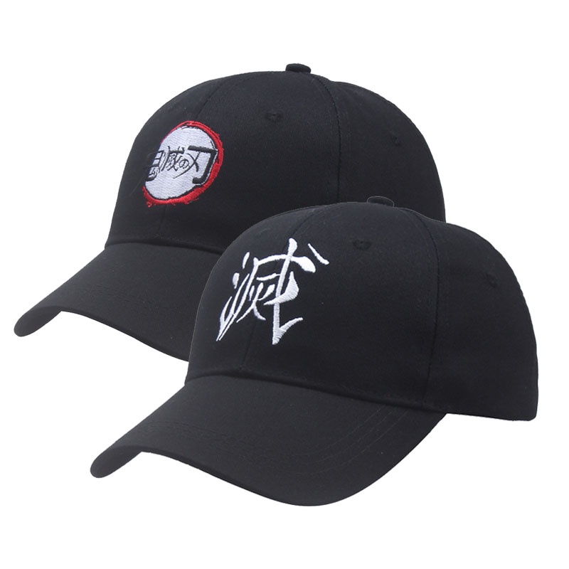 Anime Demon Slayer Cap Kimetsu No Yaiba Shade Embroidered Unisex ...