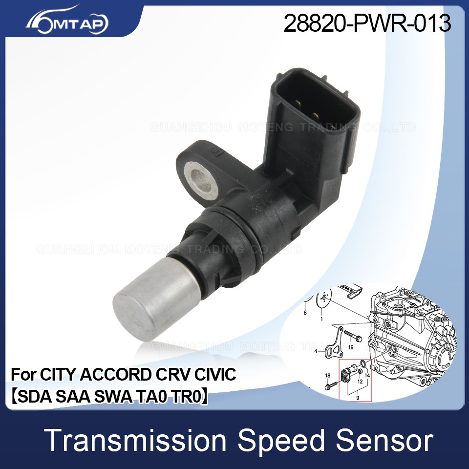 MTAP Transmission Speed Sensor Output Sensor For HONDA JAZZ FIT SAA CVT