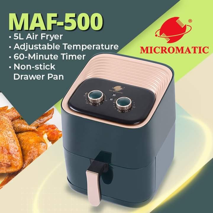 MICROMATIC AIR FRYER 5 LITERS MAF500 Shopee Philippines