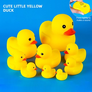 【Head Start】Kid's Small Rubber Duck Bath Toys Children's Bath Toys Baby Bathroom Pinch Called Vinyl Duck Baby Water Toys #2