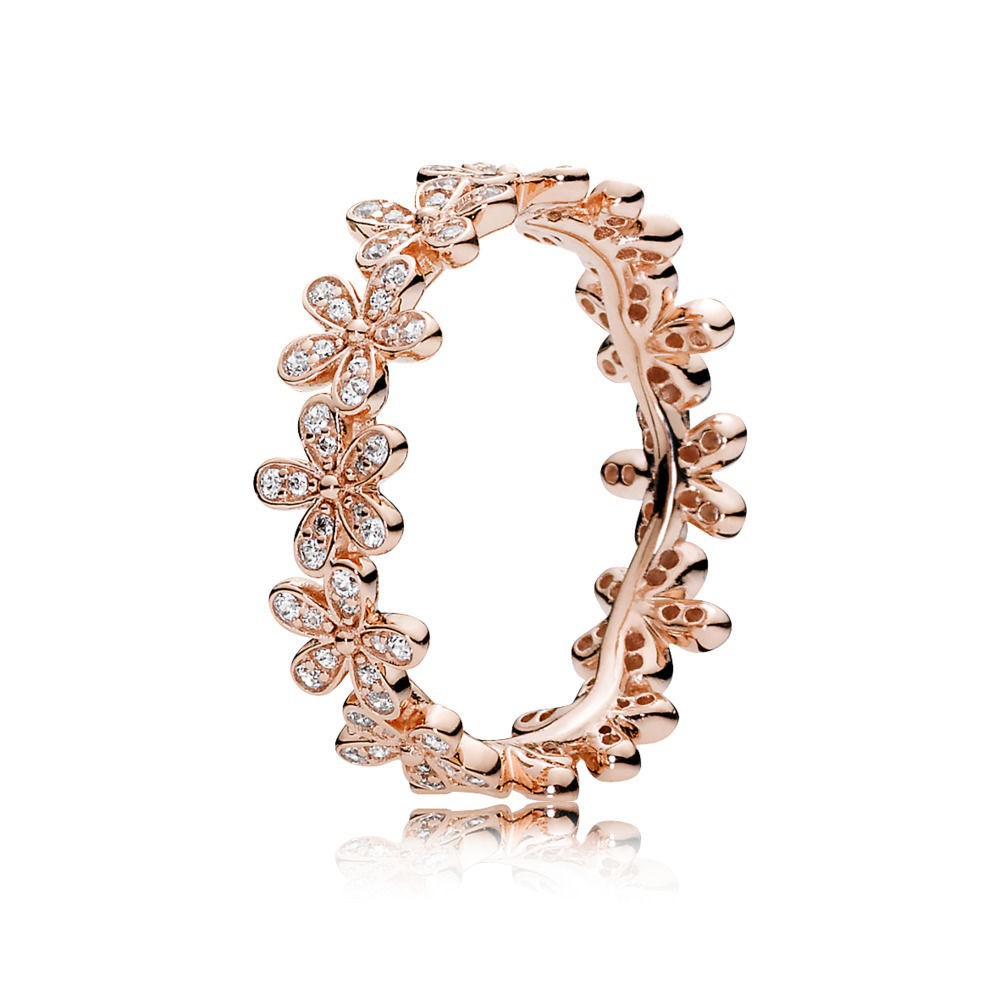 dazzling daisy meadow stackable ring