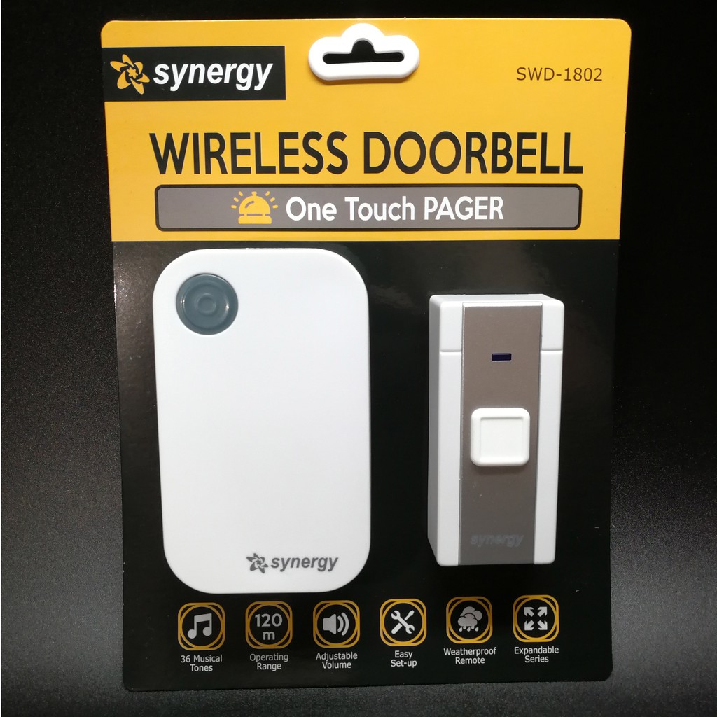 Synergy Wireless Doorbell (SWD1802) Shopee Philippines